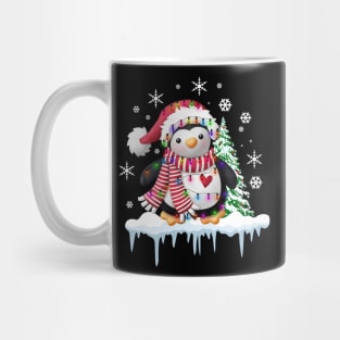 Funny Cute Merry Christmas Penguin TShirt Costume Holiday Mug